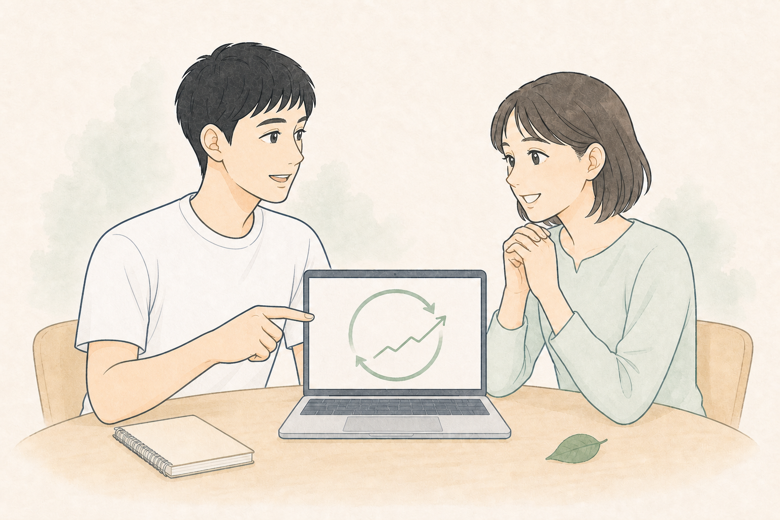 改善・運用サポートを表現したイメージ