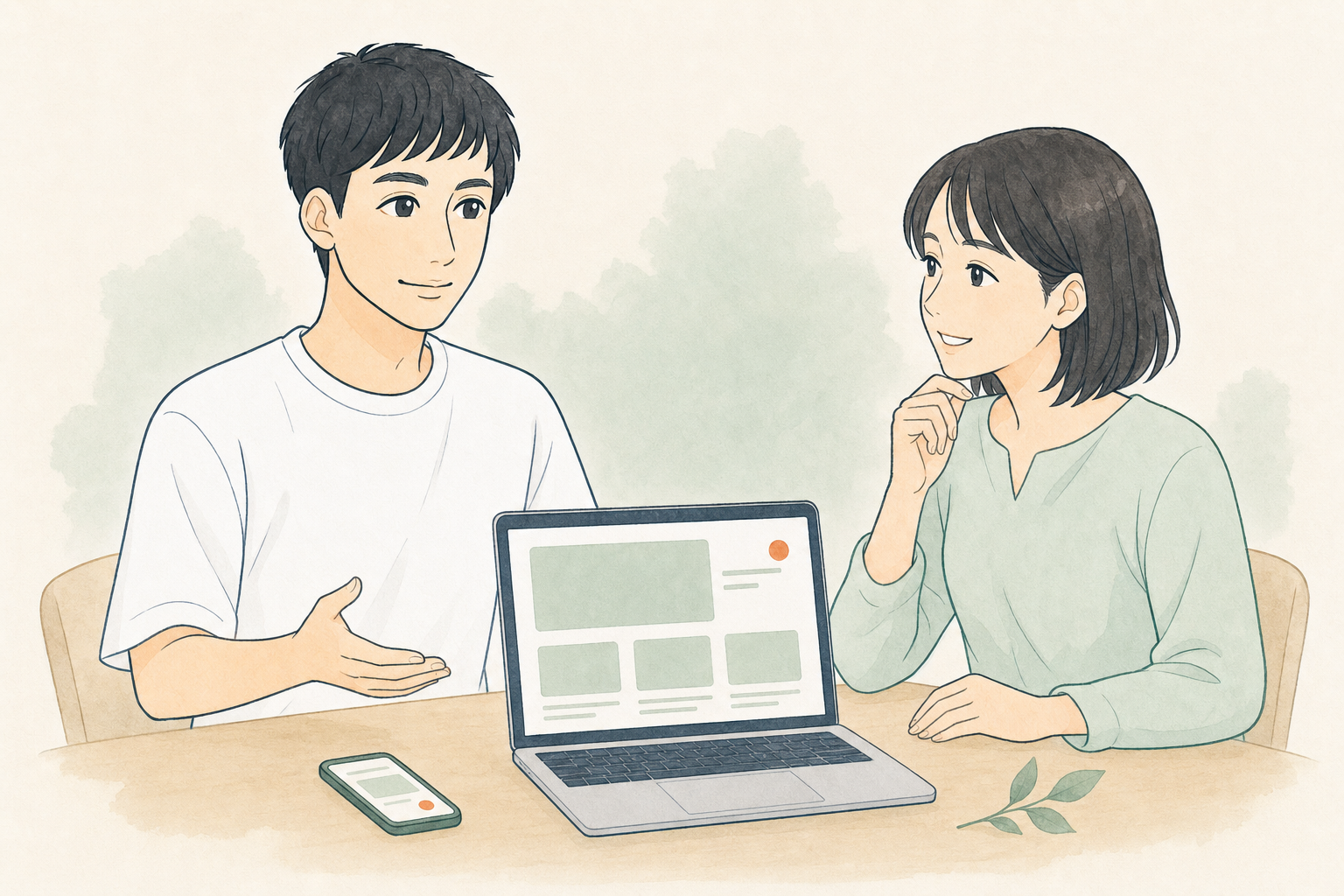 Webサイト制作を表現したイメージ